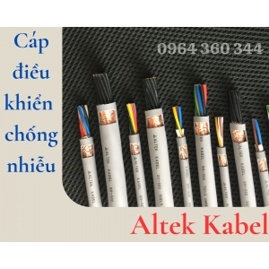 Cáp điểu khiển chống nhiễu RVVP/CVV-S Altek Kabel